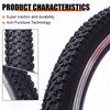 WEEROCK Bike Tire 24 x 1.95 Inch Bicycle Tire Folding