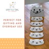 Coasters Set of 6, Wooden Cat Coasters With Holder for