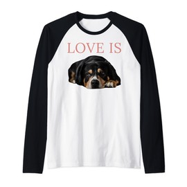 Swiss Mountain Dog Shirt Appenzeller Sennenhund Mom Dad Dog Raglan Baseball Tee