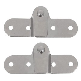 Frcolor 2 Pcs Folding Iron Lightweight Ladder Hinges for Increased Durability and Stability for Folding Ladders, Universal Design Construction Telescoping Ladder Portable