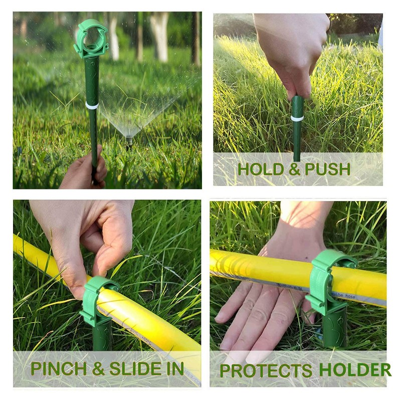 3/4” Garden Hose Guide Holder to Keep Hose Off Lawn,