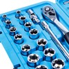 Streetwize - [Set of 36 pcs] Chrome Vanadium Drive Socket