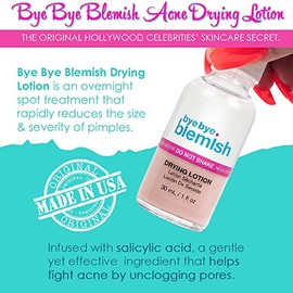 Bye Bye Blemish For Acne Drying Lotion 1 oz ( Pack of 2)