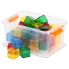 Betzold - Transparent Blocks, Colourful Building Blocks for Light Table,