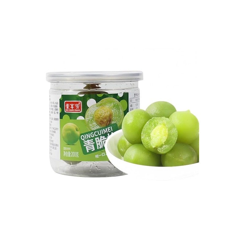 Crisp Green Plum Plums Sweet and Sour Dried Fruit -