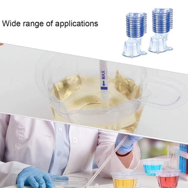200 Pcs Plastic Disposable Urine Collection Cups 40 ML Plastic