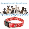 DWOOFG Dog Collar for DO NOT PET, Sturdy Durable with