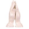 rosarybeads4u 4" High PRAYING HANDS Porcerlain Ceramic Figure 3852