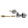 Central Brass Compatible Shower Faucet Remodeling Kit, 2-Handle, Chrome Finish