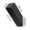 NINETREX Black Towel Hook SUS 304 Stainless Steel Modern Matte