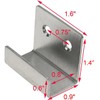 Geesatis 6 Pcs Tile Display Hanger Brackets Wall Hanger Fastener