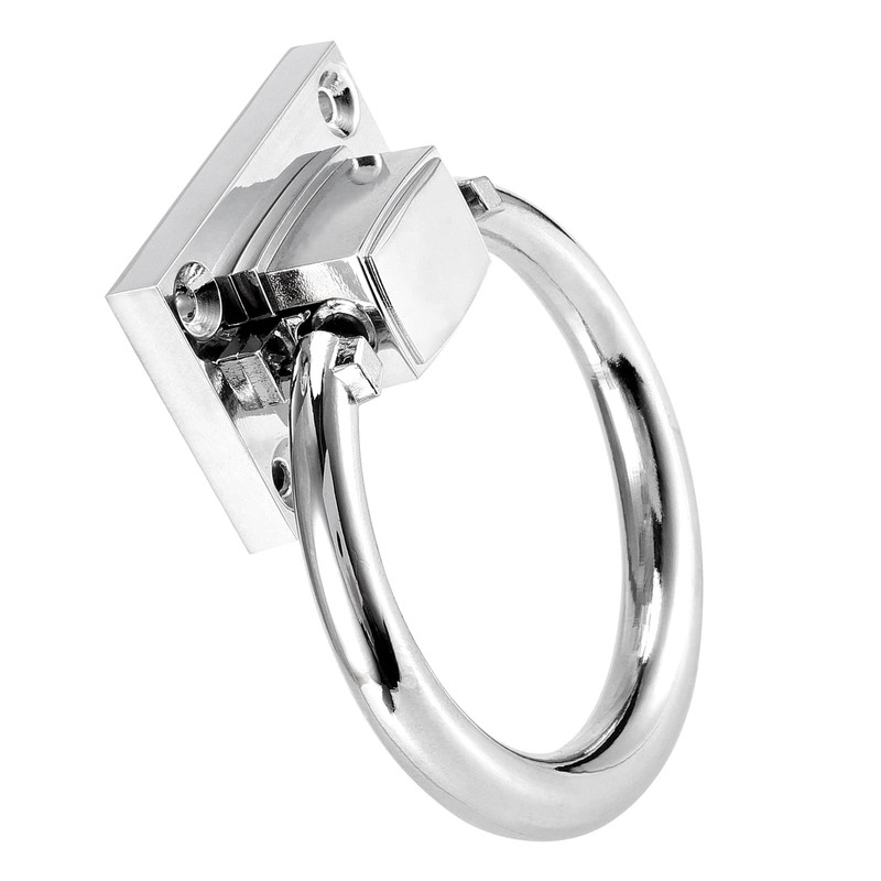 SHEUTSAN 6 Pack 80mm Drop Rings Pulls Handle, Modern Round