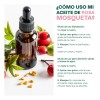 Aceite De Rosa Mosqueta Virgen 100ml Lúdika Todo Tipo De