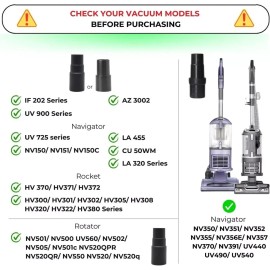 Shark For Shark Navigator NV350 NV360 & Rotator NV500 Series-Vacuum Attachments Access