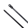 ZipTie.com 15-inch Black Screw Mount Cable Tie, 120-lb Tensile Strength,