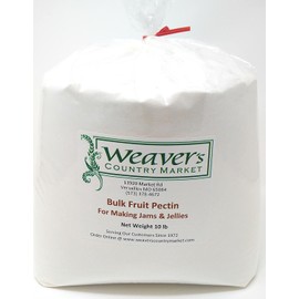 Weaver's Country Market Bulk Fruit Pectin Mix for Making Jams & Jellies (10 Lb. Plastic Bag)