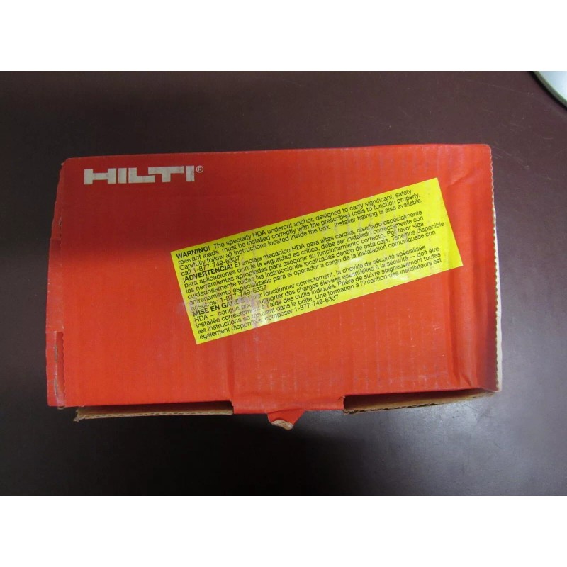 Hilti 8 Pcs: Undercut Concrete Anchor HDA-T M12 x 125/30