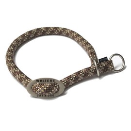 Schlupfhalsband Everest reflektierend 35-40cm x 9mm tabac/sand