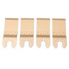 4PCS Oscillating Saw Blade Diamond Cemented Carbide 1.3in Wood Multitool