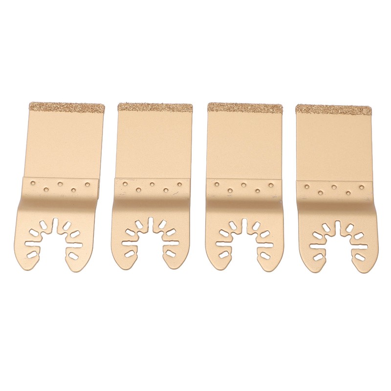 4PCS Oscillating Saw Blade Diamond Cemented Carbide 1.3in Wood Multitool