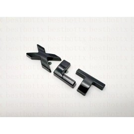 Unbranded Gloss Black XLT Overlay Letters Emblem FIT 2018-2024 Ford EXPEDITION