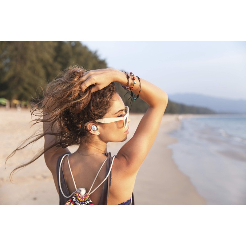 JBL Free X - Auriculares in-Ear inalámbricos (renovados), Blanco, Una