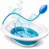 FRECHMOON Sitz Bath for Toilet Seat, Hemorrhoids and Postpartum Care,