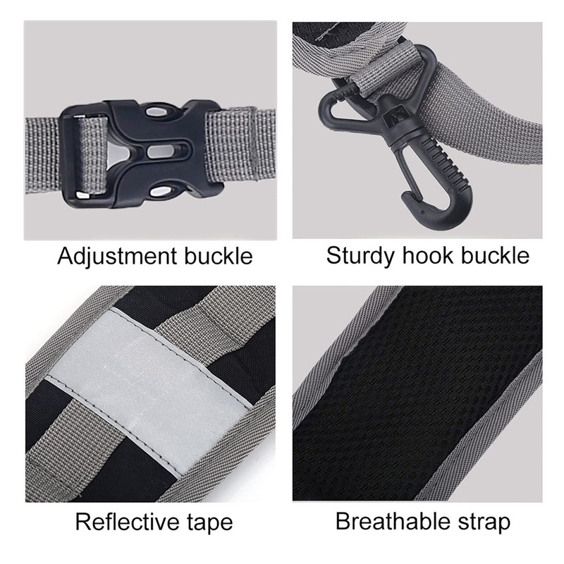 Hominas Backpack Shoulder Strap Belt, 1 Pair Padded Shoulder Straps