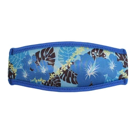 seacanary (si-kyanari-) For Snorkeling Diving masukusutorappukaba- Hawaiian Hibiscus Blue
