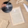 10 PCS Clear Envelope Pouch 7 X 5 Inch Clear
