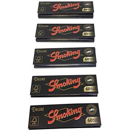 The Smoqe Shop 'Smoking' Deluxe Mini Size Smoking Paper (Pack of 5) by Treasure House
