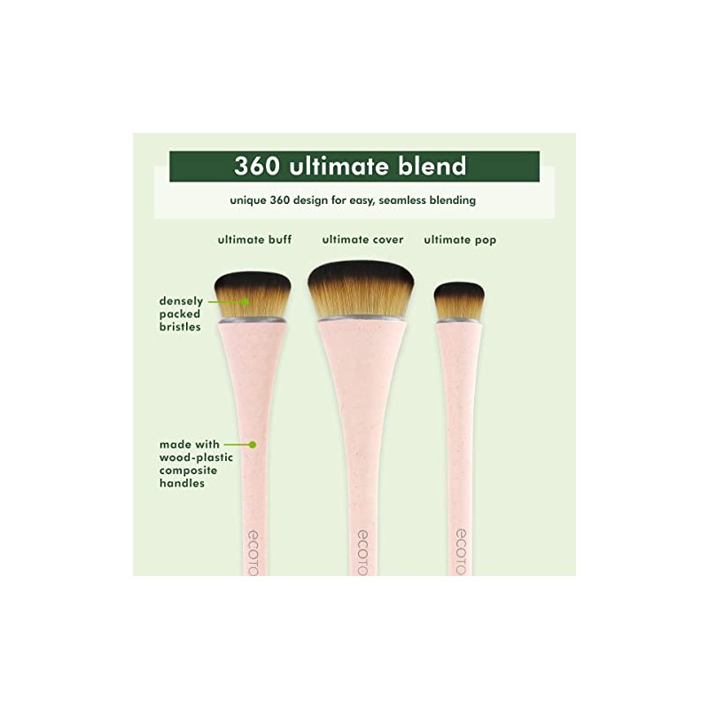 360 Ultimate Blend Brush Kit by Ecotools for Women -