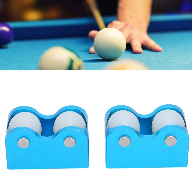 2Pcs Aluminium Pool Cue Straightness Checker Concentricity Straightening Calibrator Tool