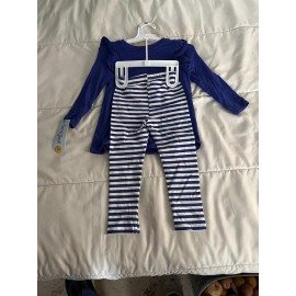 Cat & Jack Girls 4T Happy Hanukkah Top and Leggings Set – Blue – New T