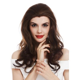 WIG ME UP - CM-115-LF-12T99J wig women's wig lace front long classy curls brown mix