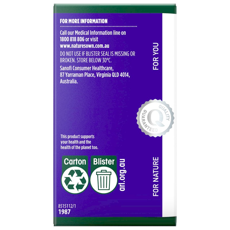 Nature's Own Complete Sleep Advanced for Stress Relief Tablets 60