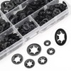 HELIFOUNER 320 Pieces 7 Sizes Internal Tooth Star Lock Washers,