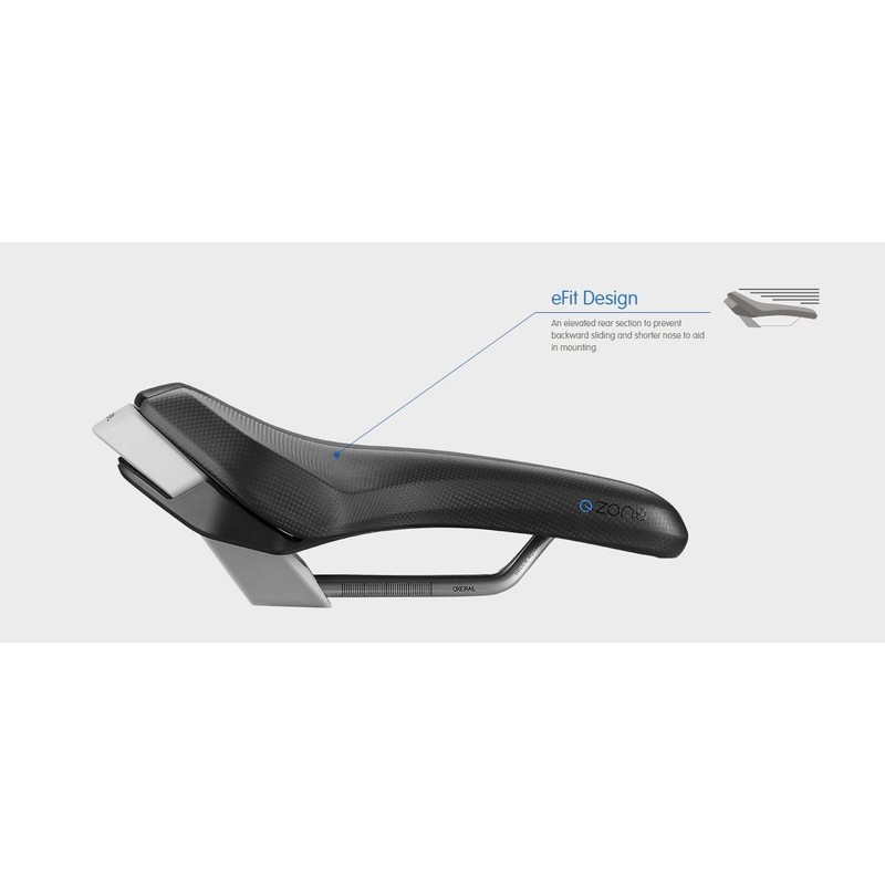 Selle Royal E-Zone Bike Seat, Black, Medium