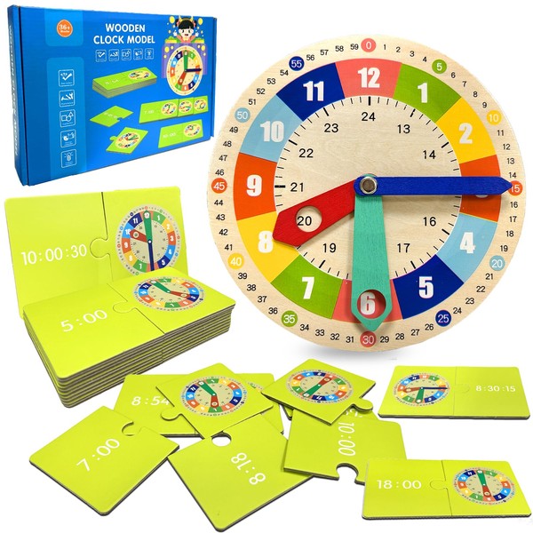 Felicify Children's Learning Watch, Learning Clock, Time Learning Children, Clock