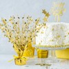 Crowye Metallic Foil Spray Centerpiece Party Golden Star Foil Spray
