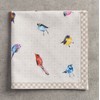 Maison d' Hermine Birdies en Alambre 100% algodón Juego de