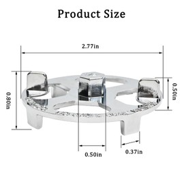 Obida Upgrade Your Shower Drain with the 42239 Drain Pipe Kit Replacement For No-Caulk