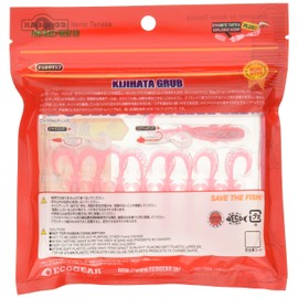 Ecogear Worm Pheasant Grab 3" #158 Super Hologramm/Pink Glow (Luminous) 16404