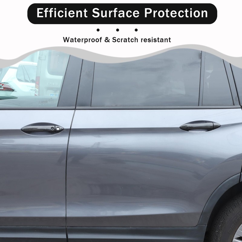 HIRUFAIT Exterior Door Handle Cover Trim for Honda Pilot 2016-2022