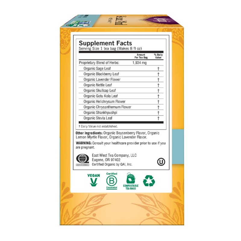 Yogi Tea, Relaxed Mind, 16 Count