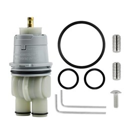 RP46074 Series Bath Tub Shower Faucet Single Handle Universal Compatible with Delta 13/14 MultiChoice Rough-in Valve Monitor Cartridge Repair Assembly