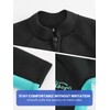 Yikayin Kids Wetsuit Top for Boys Girls, 2mm Neoprene Thermal