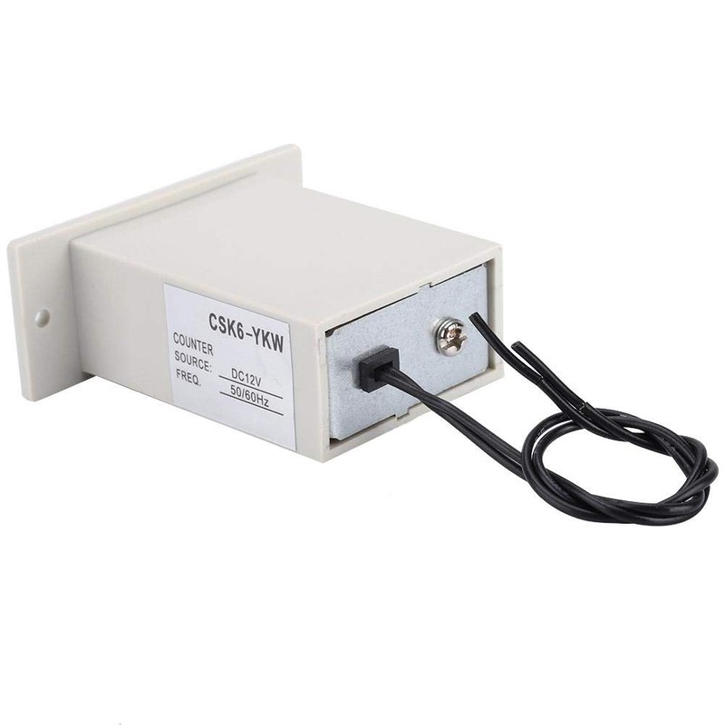 CSK6-YKW Electromagnetic Counter Digital Pulse Counter 6-Digit 0- Electronic Counter