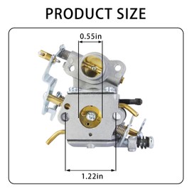 545070601 PP4218A Carburetor & Tune-Up Kit for Poulan Chainsaws - Fits P3314/P3816/P4018/PP3416/PPB4218/S1970 - Replaces C1M-W26 Carb