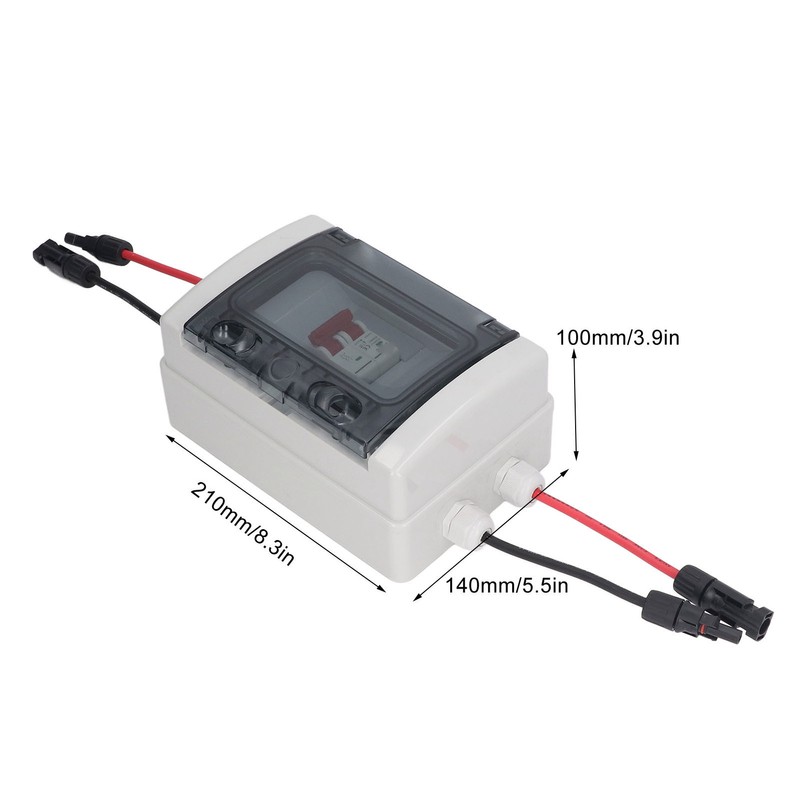 DC Circuit Breaker Overload Protection PV Solar Disconnect Switch with